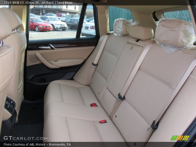 Jet Black / Sand Beige 2016 BMW X3 xDrive28i