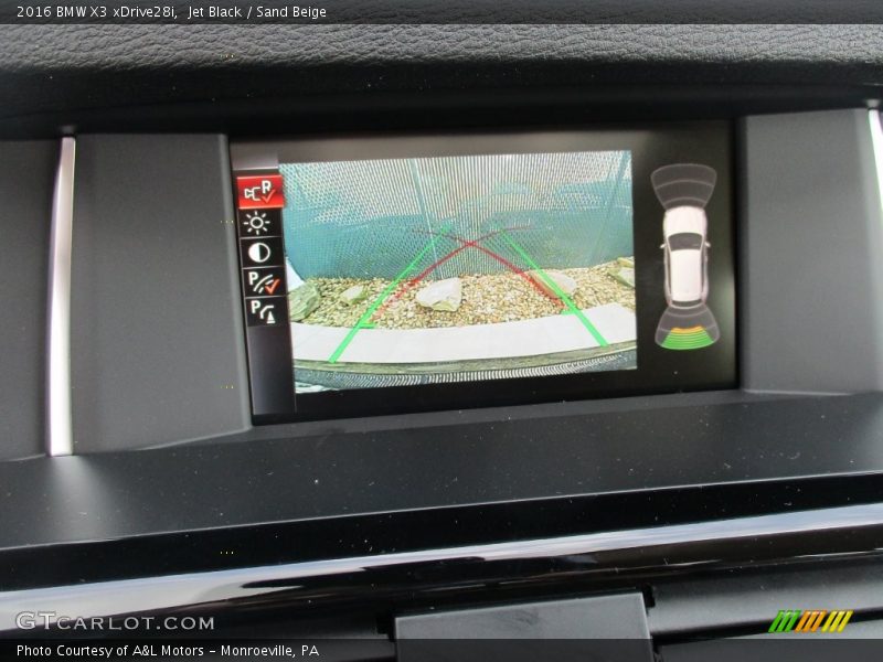 Jet Black / Sand Beige 2016 BMW X3 xDrive28i
