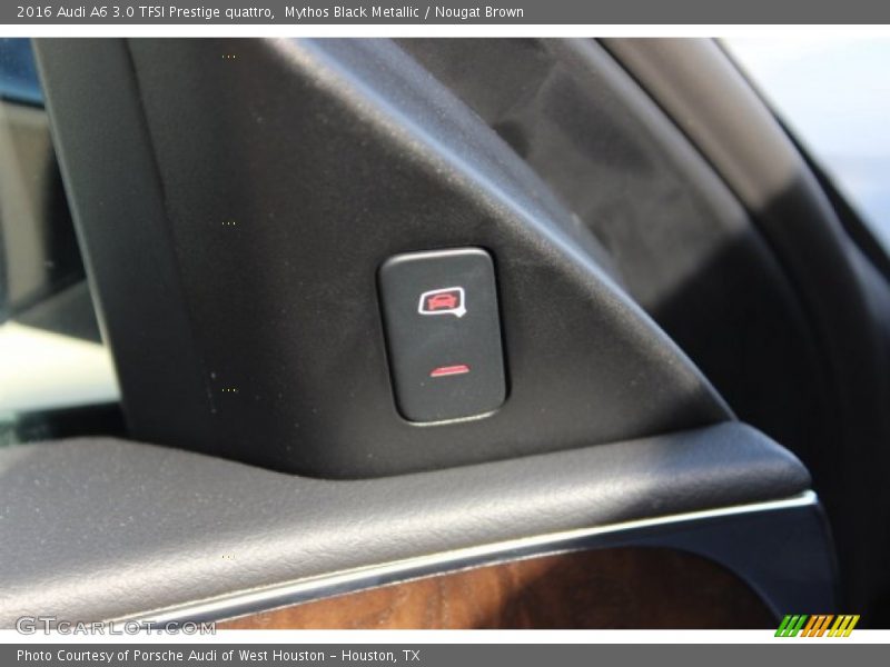 Mythos Black Metallic / Nougat Brown 2016 Audi A6 3.0 TFSI Prestige quattro