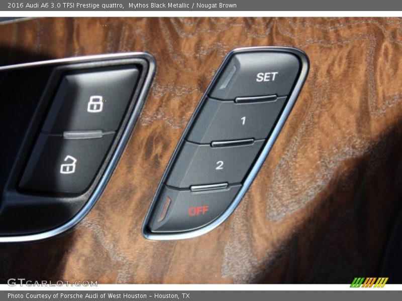 Mythos Black Metallic / Nougat Brown 2016 Audi A6 3.0 TFSI Prestige quattro