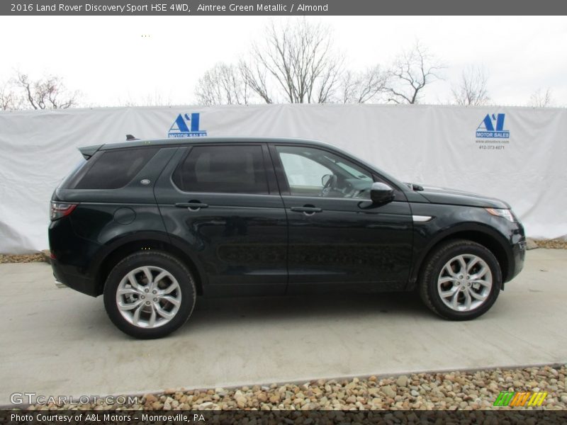 Aintree Green Metallic / Almond 2016 Land Rover Discovery Sport HSE 4WD