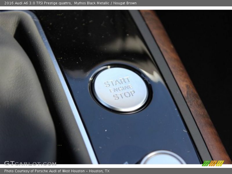 Mythos Black Metallic / Nougat Brown 2016 Audi A6 3.0 TFSI Prestige quattro