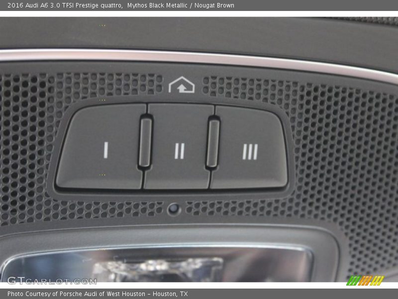 Mythos Black Metallic / Nougat Brown 2016 Audi A6 3.0 TFSI Prestige quattro
