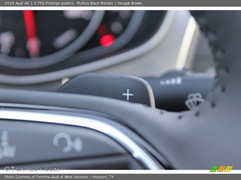 Mythos Black Metallic / Nougat Brown 2016 Audi A6 3.0 TFSI Prestige quattro