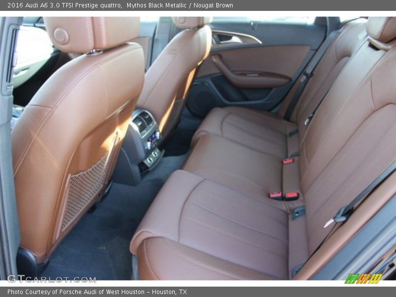 Mythos Black Metallic / Nougat Brown 2016 Audi A6 3.0 TFSI Prestige quattro