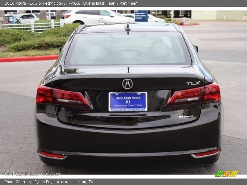 Crystal Black Pearl / Parchment 2016 Acura TLX 3.5 Technology SH-AWD