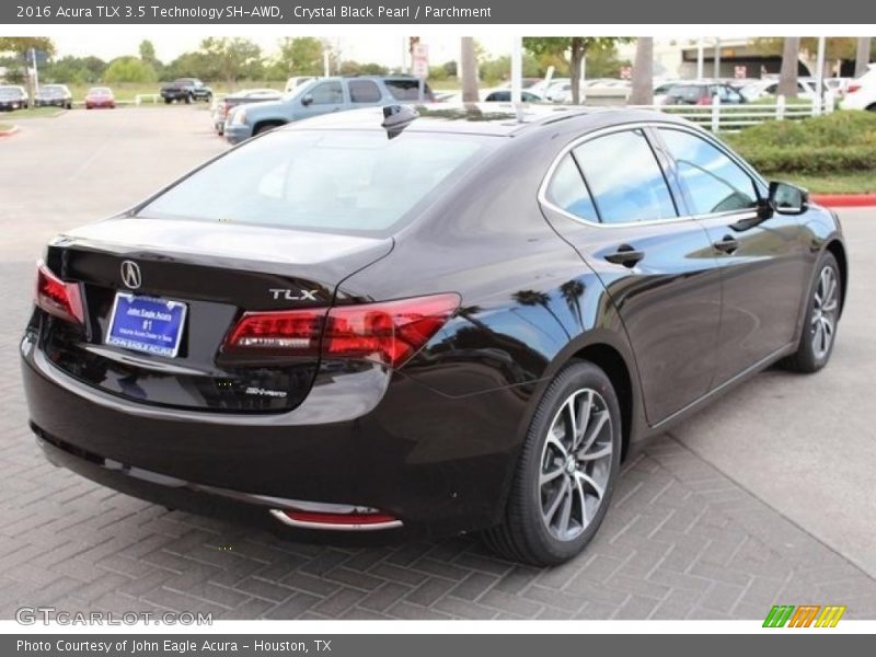 Crystal Black Pearl / Parchment 2016 Acura TLX 3.5 Technology SH-AWD