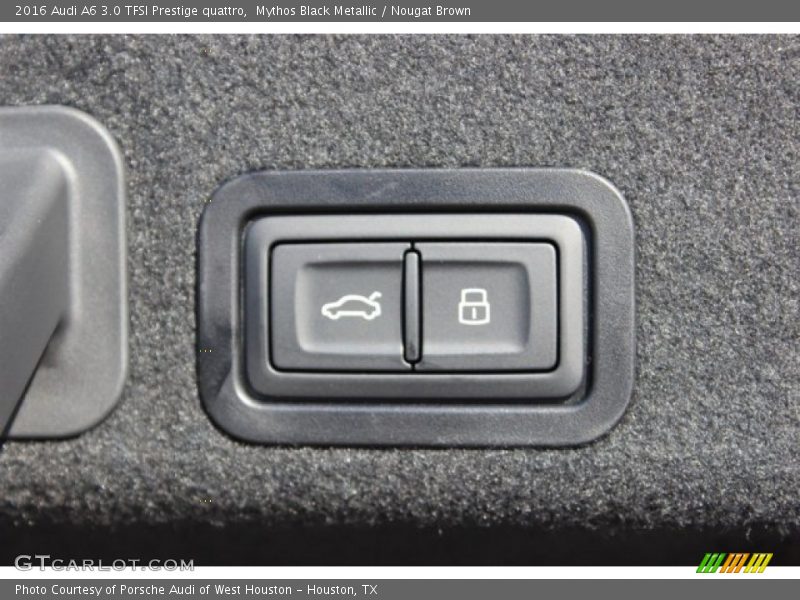 Mythos Black Metallic / Nougat Brown 2016 Audi A6 3.0 TFSI Prestige quattro