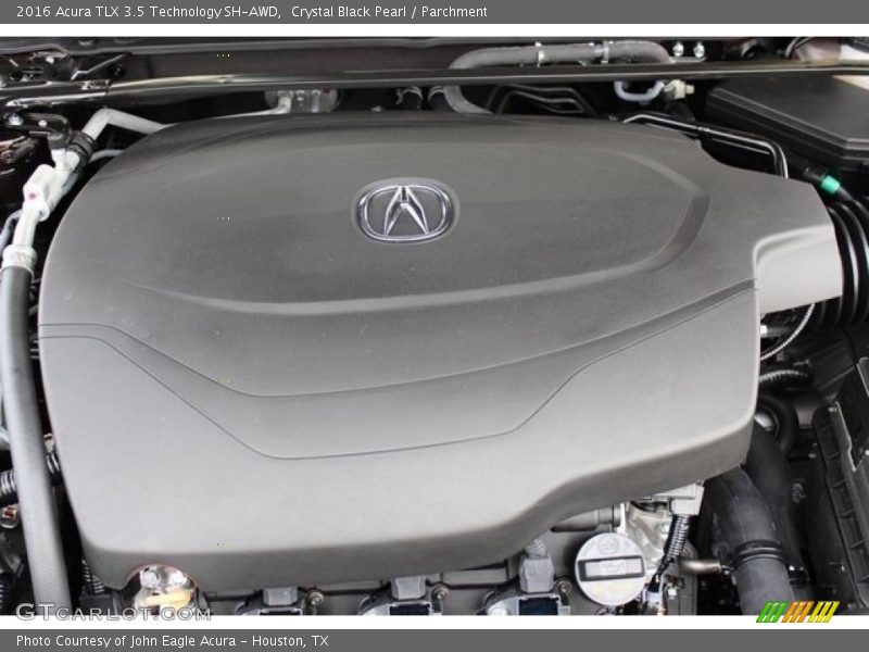 Crystal Black Pearl / Parchment 2016 Acura TLX 3.5 Technology SH-AWD