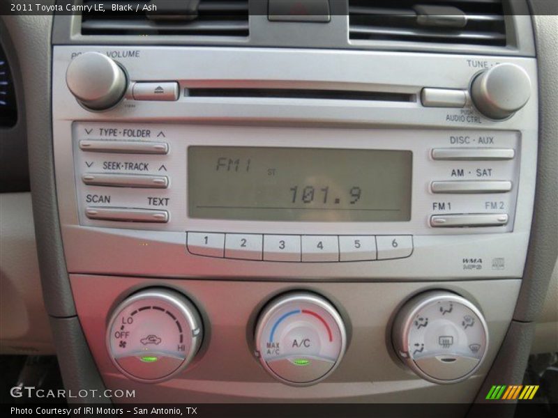 Black / Ash 2011 Toyota Camry LE