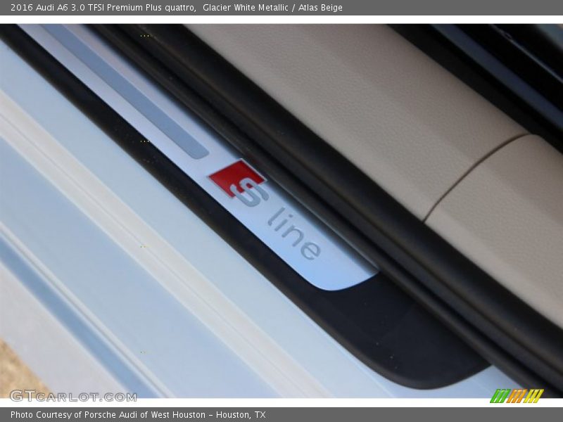 Glacier White Metallic / Atlas Beige 2016 Audi A6 3.0 TFSI Premium Plus quattro