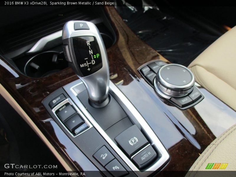 Sparkling Brown Metallic / Sand Beige 2016 BMW X3 xDrive28i