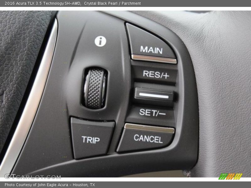 Crystal Black Pearl / Parchment 2016 Acura TLX 3.5 Technology SH-AWD