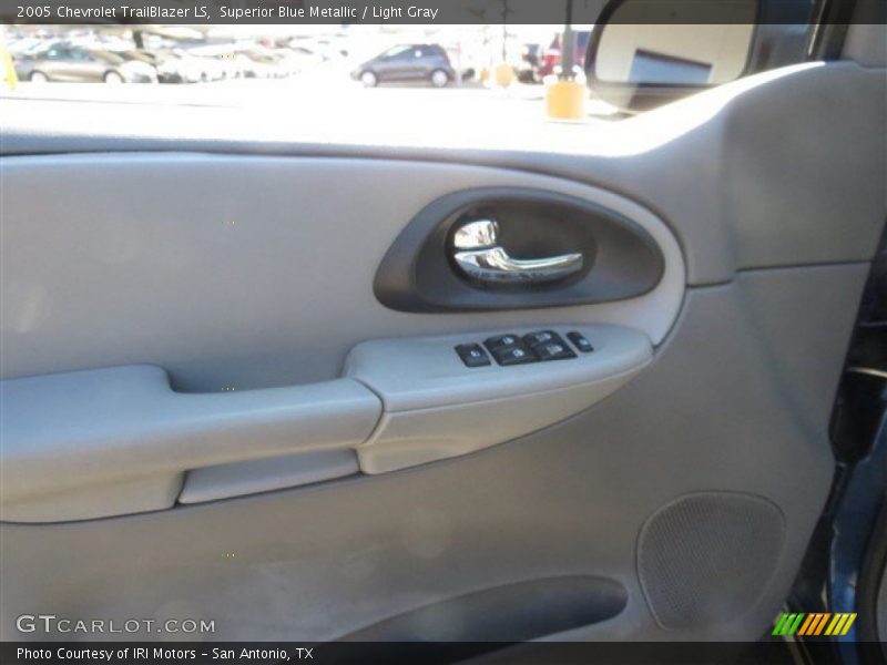 Superior Blue Metallic / Light Gray 2005 Chevrolet TrailBlazer LS