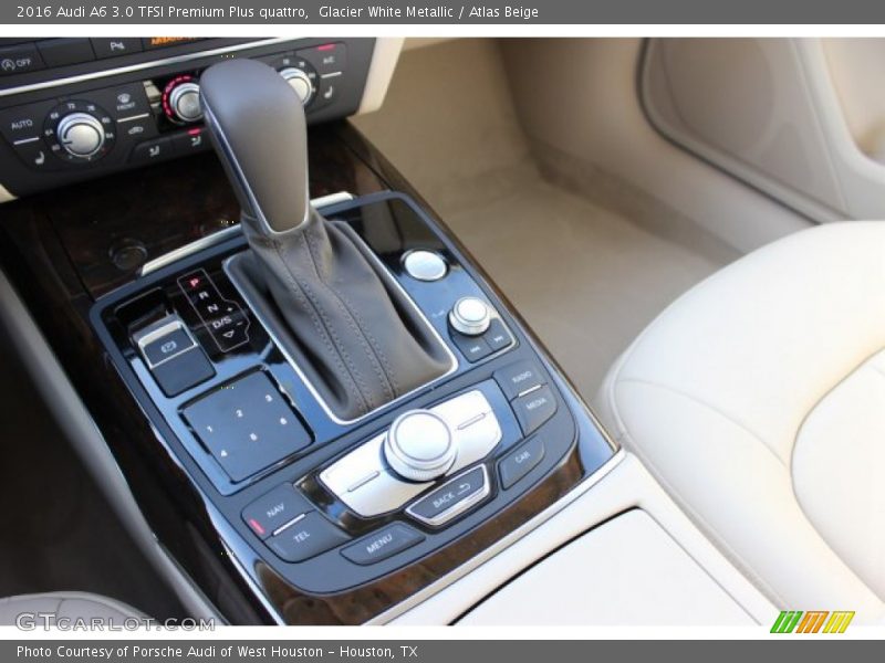 Glacier White Metallic / Atlas Beige 2016 Audi A6 3.0 TFSI Premium Plus quattro