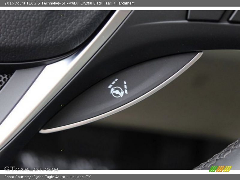 Crystal Black Pearl / Parchment 2016 Acura TLX 3.5 Technology SH-AWD