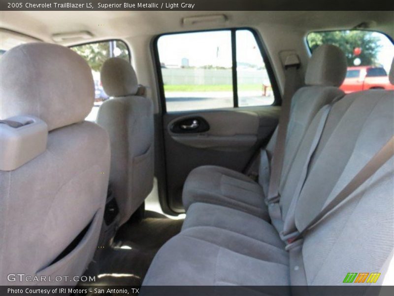 Superior Blue Metallic / Light Gray 2005 Chevrolet TrailBlazer LS