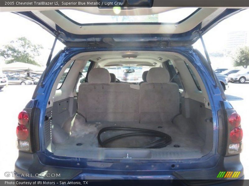 Superior Blue Metallic / Light Gray 2005 Chevrolet TrailBlazer LS
