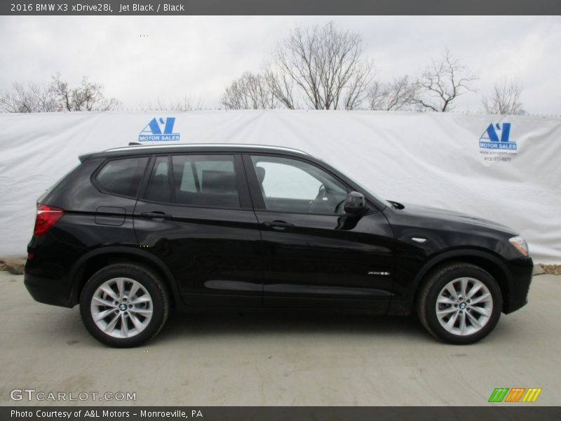 Jet Black / Black 2016 BMW X3 xDrive28i