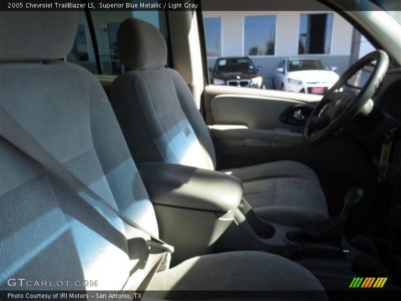 Superior Blue Metallic / Light Gray 2005 Chevrolet TrailBlazer LS