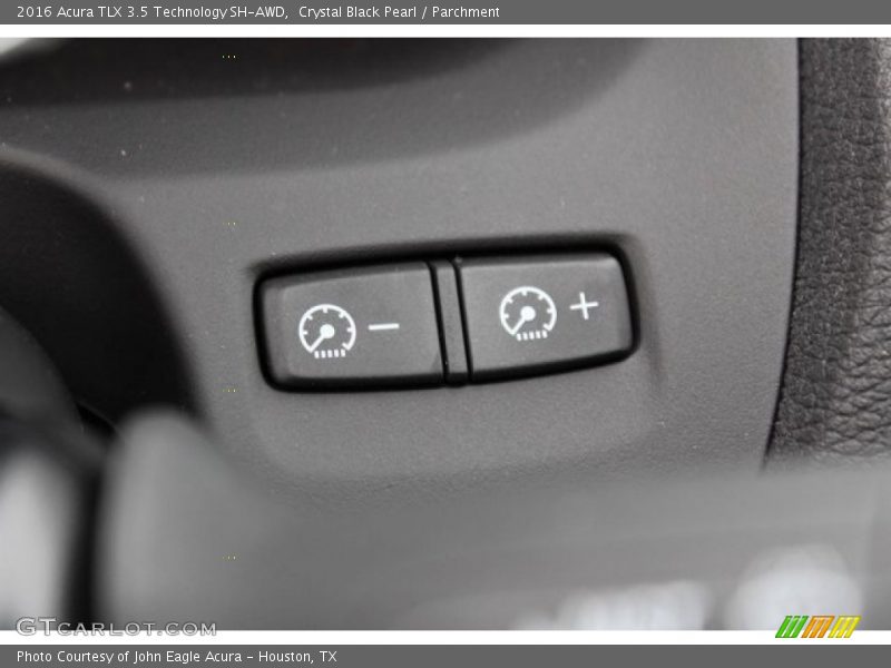 Crystal Black Pearl / Parchment 2016 Acura TLX 3.5 Technology SH-AWD
