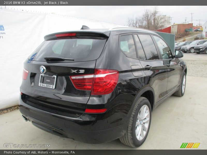 Jet Black / Black 2016 BMW X3 xDrive28i