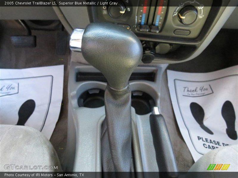 Superior Blue Metallic / Light Gray 2005 Chevrolet TrailBlazer LS