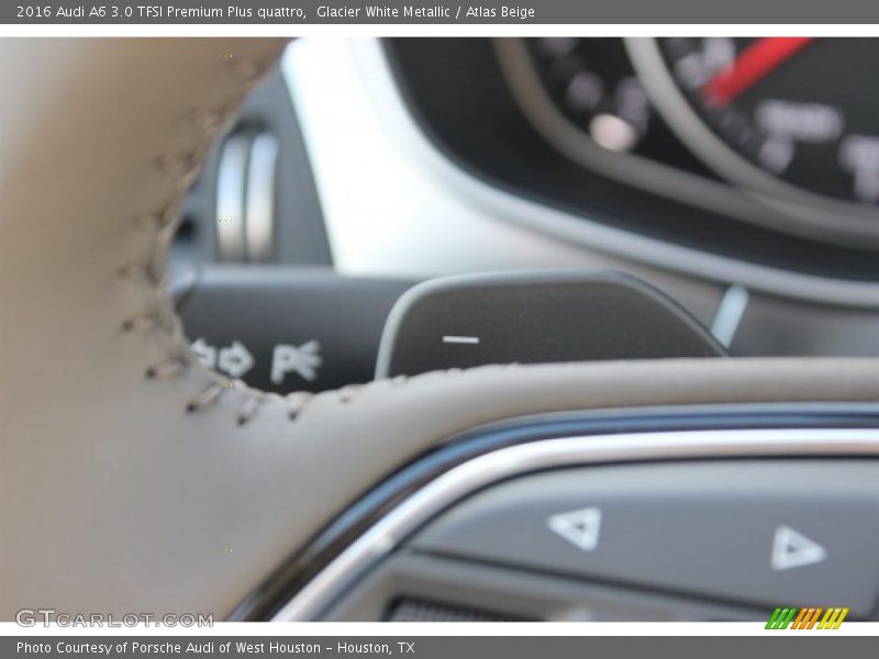 Glacier White Metallic / Atlas Beige 2016 Audi A6 3.0 TFSI Premium Plus quattro