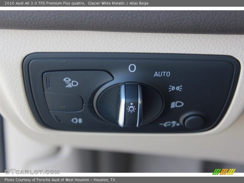 Glacier White Metallic / Atlas Beige 2016 Audi A6 3.0 TFSI Premium Plus quattro