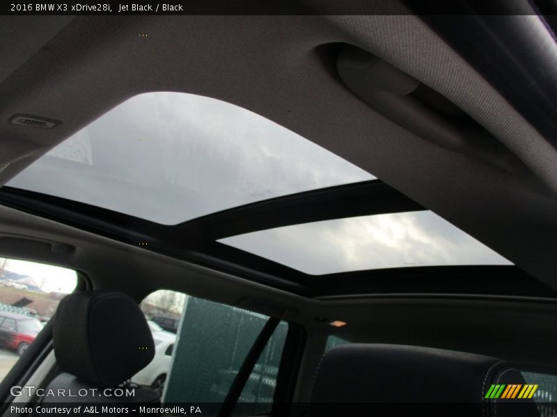 Jet Black / Black 2016 BMW X3 xDrive28i