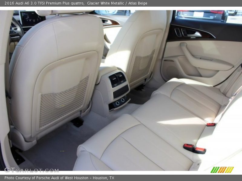 Glacier White Metallic / Atlas Beige 2016 Audi A6 3.0 TFSI Premium Plus quattro