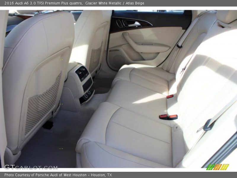Glacier White Metallic / Atlas Beige 2016 Audi A6 3.0 TFSI Premium Plus quattro