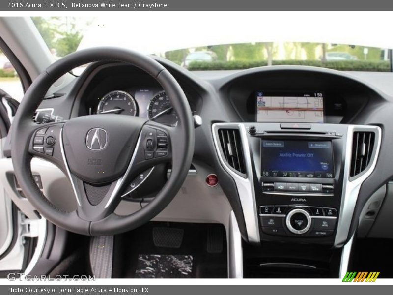 Bellanova White Pearl / Graystone 2016 Acura TLX 3.5