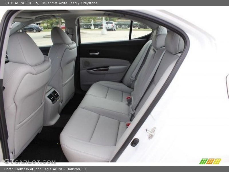 Bellanova White Pearl / Graystone 2016 Acura TLX 3.5