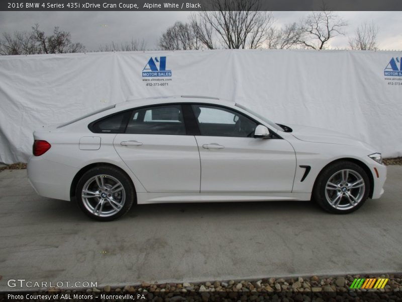 Alpine White / Black 2016 BMW 4 Series 435i xDrive Gran Coupe