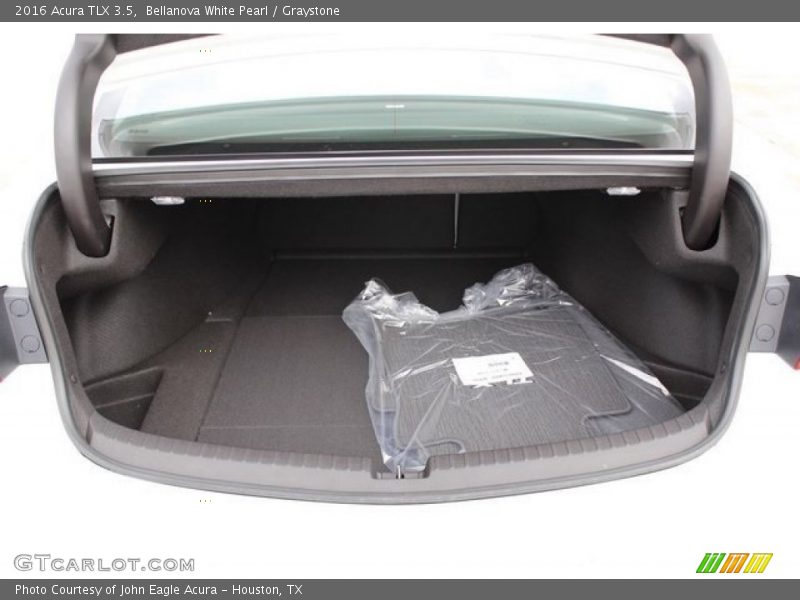 Bellanova White Pearl / Graystone 2016 Acura TLX 3.5