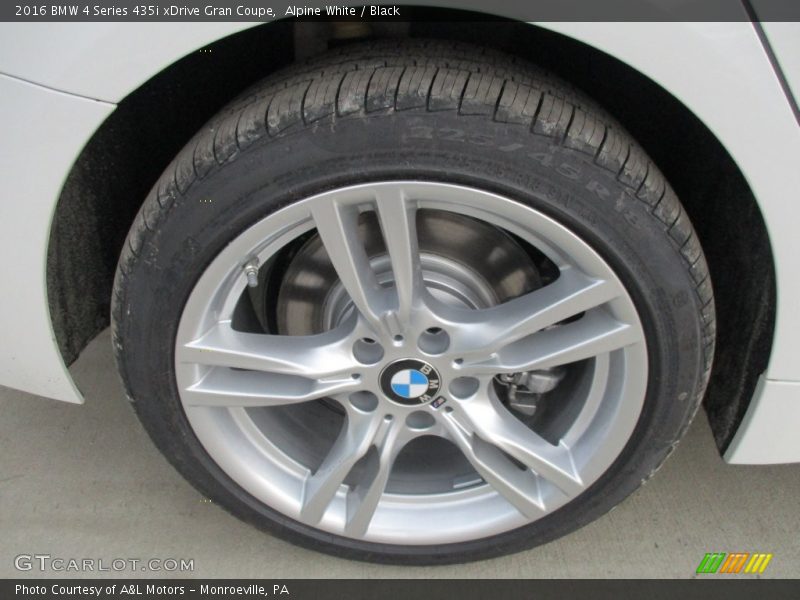 Alpine White / Black 2016 BMW 4 Series 435i xDrive Gran Coupe