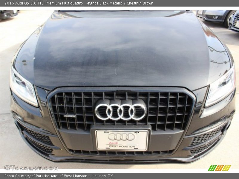 Mythos Black Metallic / Chestnut Brown 2016 Audi Q5 3.0 TFSI Premium Plus quattro