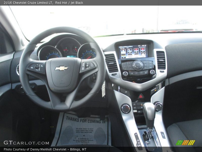 Red Hot / Jet Black 2016 Chevrolet Cruze Limited LT