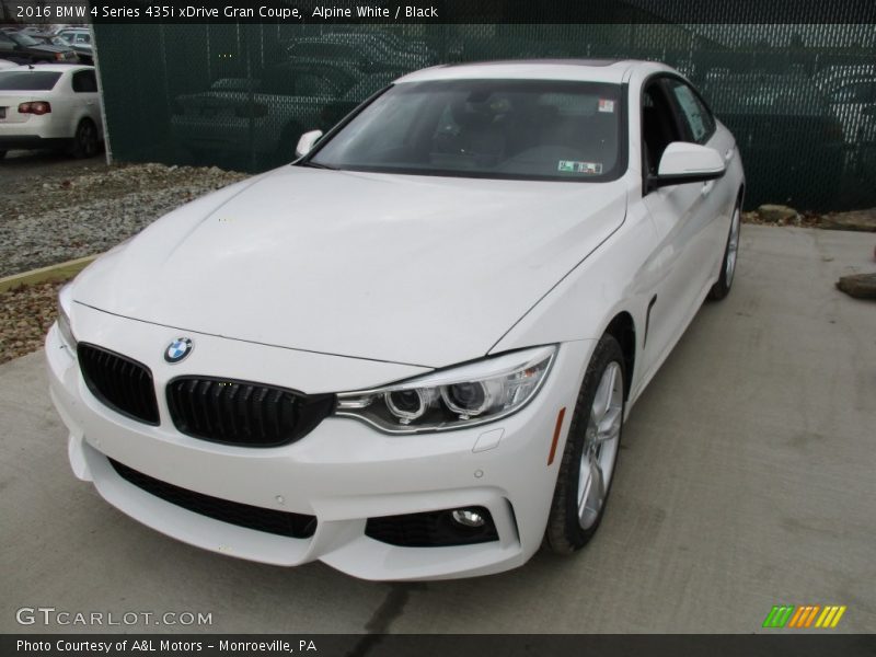 Alpine White / Black 2016 BMW 4 Series 435i xDrive Gran Coupe