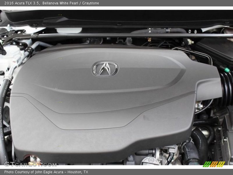 Bellanova White Pearl / Graystone 2016 Acura TLX 3.5