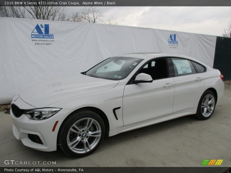 Alpine White / Black 2016 BMW 4 Series 435i xDrive Gran Coupe