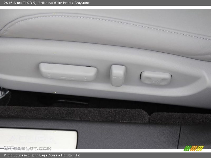 Bellanova White Pearl / Graystone 2016 Acura TLX 3.5