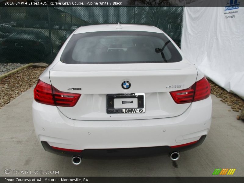 Alpine White / Black 2016 BMW 4 Series 435i xDrive Gran Coupe