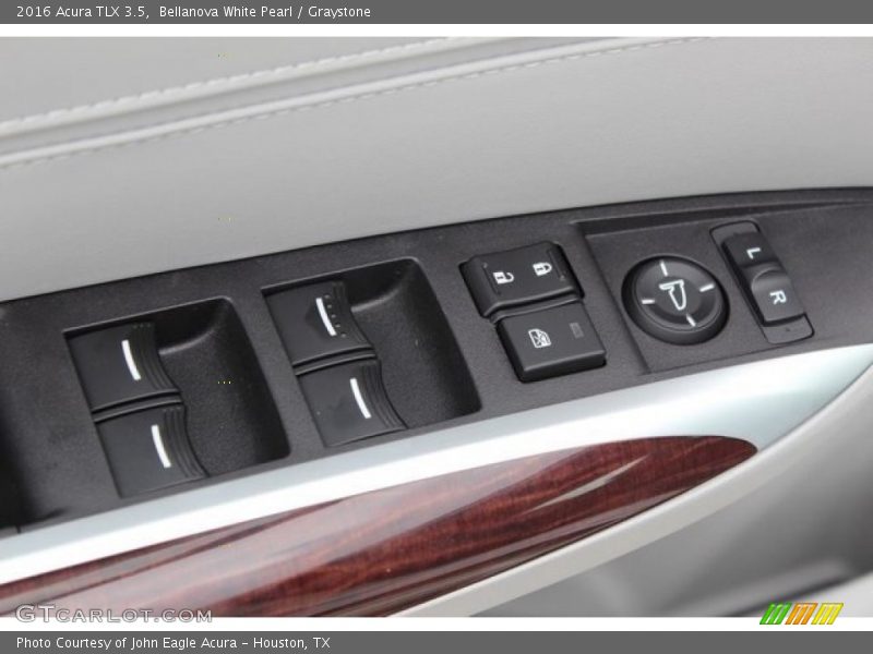Bellanova White Pearl / Graystone 2016 Acura TLX 3.5