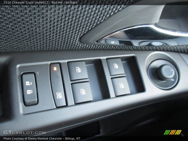 Red Hot / Jet Black 2016 Chevrolet Cruze Limited LT