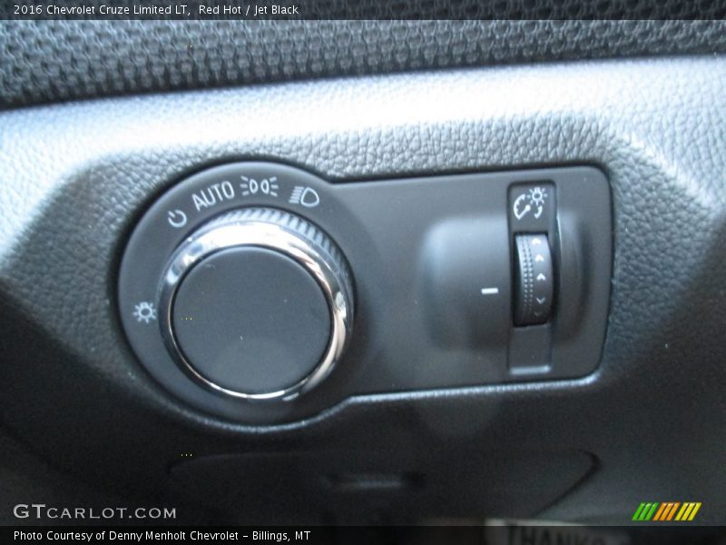Red Hot / Jet Black 2016 Chevrolet Cruze Limited LT