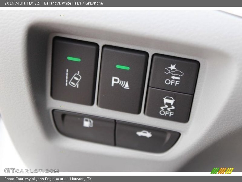 Bellanova White Pearl / Graystone 2016 Acura TLX 3.5