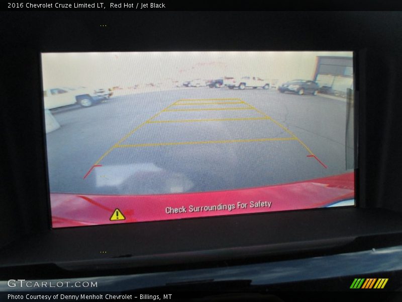 Red Hot / Jet Black 2016 Chevrolet Cruze Limited LT