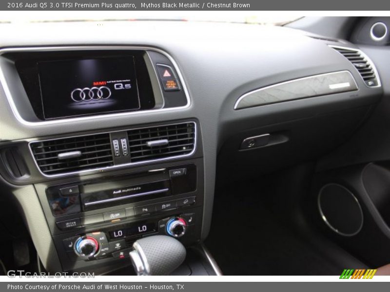 Mythos Black Metallic / Chestnut Brown 2016 Audi Q5 3.0 TFSI Premium Plus quattro